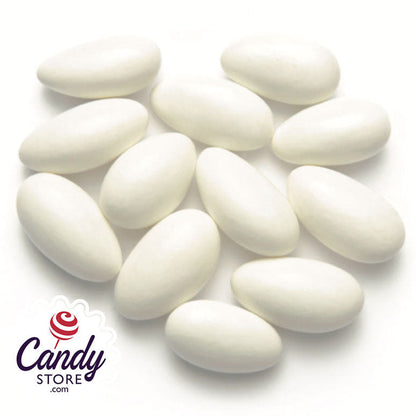 Jordan Almonds White & Pastel - 7lb Bulk CandyStore.com