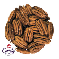 Junior Raw Mammoth Pecan Halves - 10lb CandyStore.com