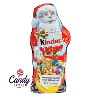 Kinder Hollow Foil Santa 3.8oz - 18ct CandyStore.com