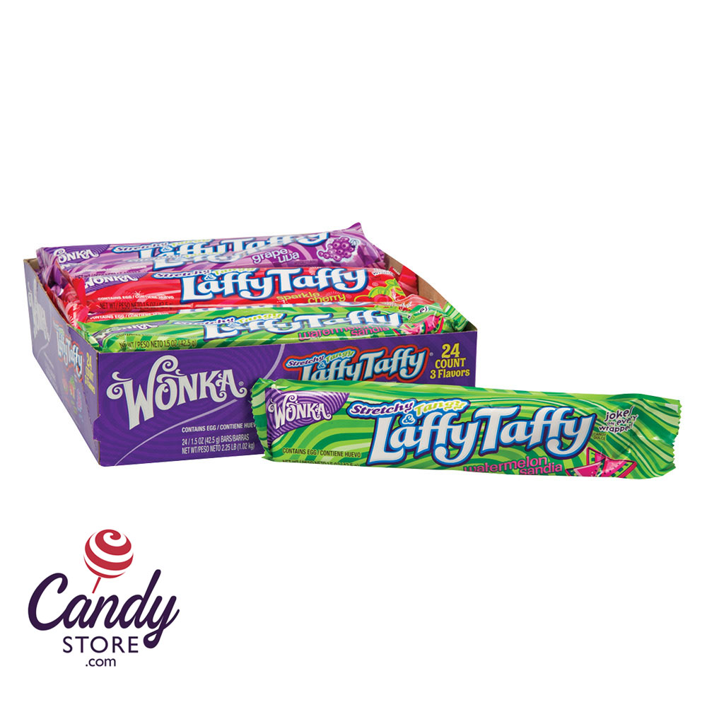 Laffy Taffy Assorted 1.5oz Bar - 24ct CandyStore.com