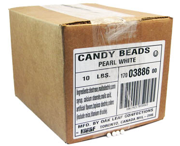 Light Blue Candy Beads - 10lb CandyStore.com