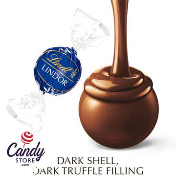 Lindt LINDOR Dark Chocolate Candy Truffles, Easter Chocolate, 50.8 oz., 120  Count