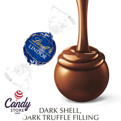 Lindt Dark Chocolate Lindor Truffles - 120ct CandyStore.com