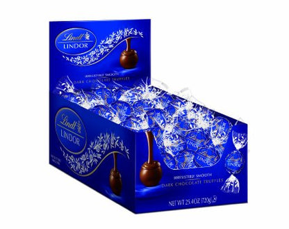 Lindt Dark Chocolate Lindor Truffles - 120ct CandyStore.com