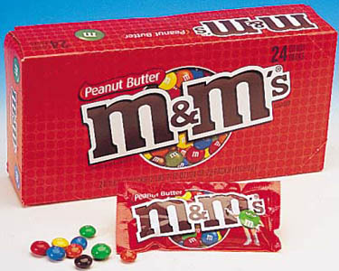 M&M Peanut Candy, M&M's, Maní grande