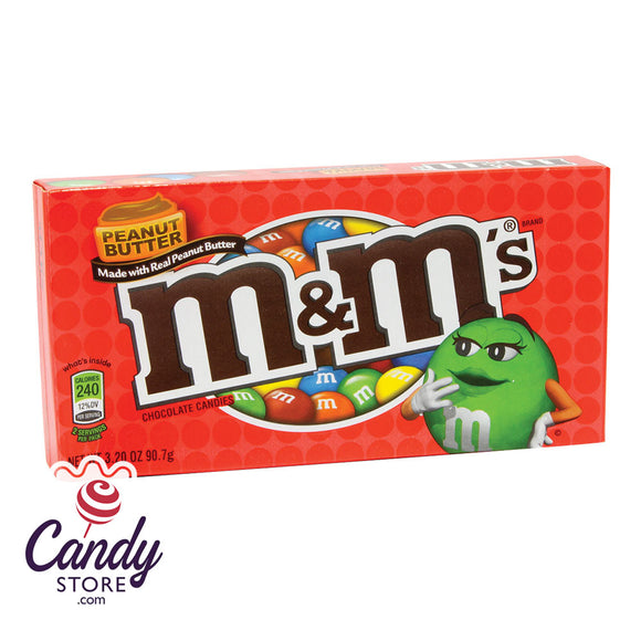Holiday Peanut M&Ms Theater Box 3.1 oz. - All City Candy