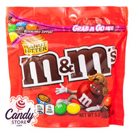 M&M's Peanut Butter 5oz Pouch - 8ct CandyStore.com