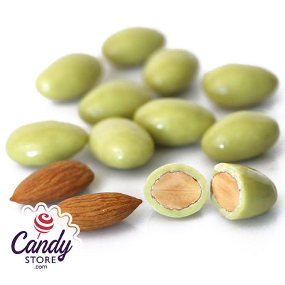 Matcha Green Tea Almonds from Marich - 10lb CandyStore.com