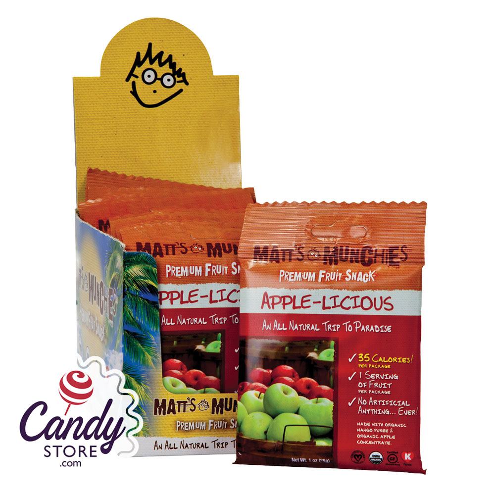 Matt's Munchies Apple-Licious 1oz - 12ct CandyStore.com