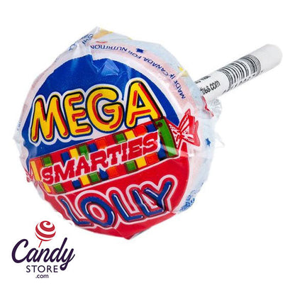 Mega Smarties Lollies - 60ct CandyStore.com