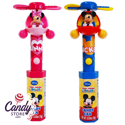 Mickey & Minnie Helicopter Fans Candy - 12ct CandyStore.com