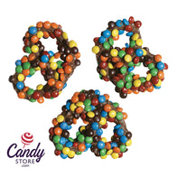 Milk Chocolate Mini M&M's Premier Pretzels - 25ct CandyStore.com