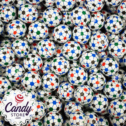 Milk Chocolate Soccer Balls Madelaine - 5lb CandyStore.com