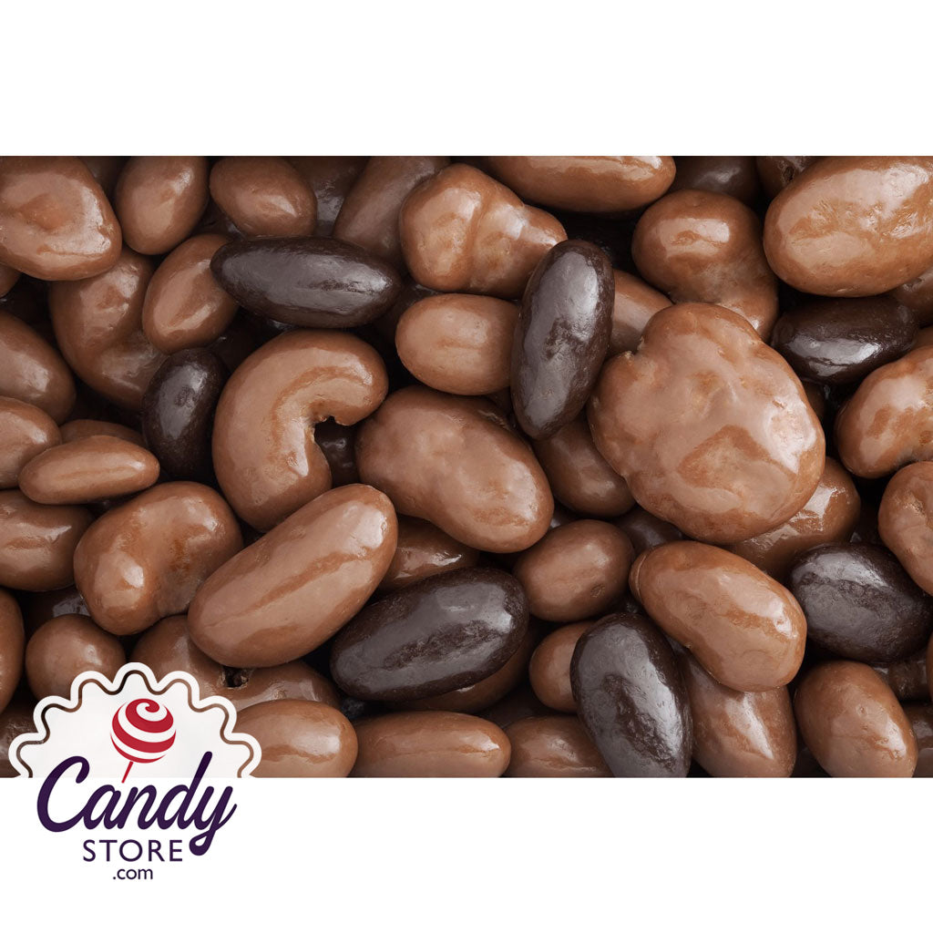 Milk & Dark Chocolate All Nut Bridge Mix - 5lb CandyStore.com