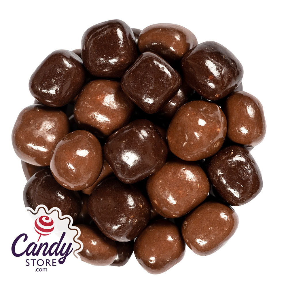 Milk & Dark Chocolate Sea Salt Caramel Koppers - 5lb CandyStore.com