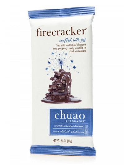 Mini Chuao Firecracker Dark Chocolate Bars - 24ct CandyStore.com