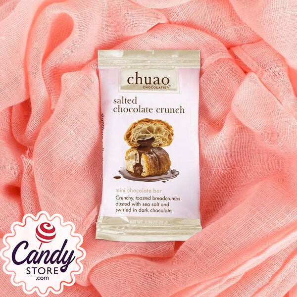 Mini Chuao Salted Chocolate Crunch Bars - 24ct CandyStore.com