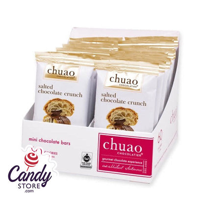 Mini Chuao Salted Chocolate Crunch Bars - 24ct CandyStore.com