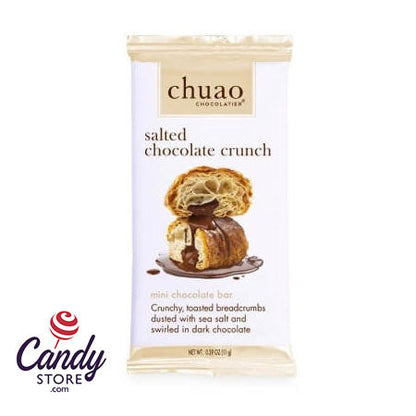 Mini Chuao Salted Chocolate Crunch Bars - 24ct CandyStore.com