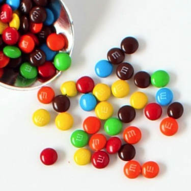 Mini M&M's Milk Chocolate Baking - 12.5lb Bulk CandyStore.com