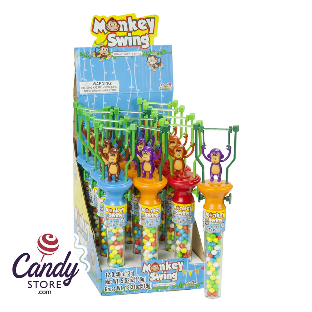 Monkey Swing Filled With Candy 0.46oz - 12ct CandyStore.com