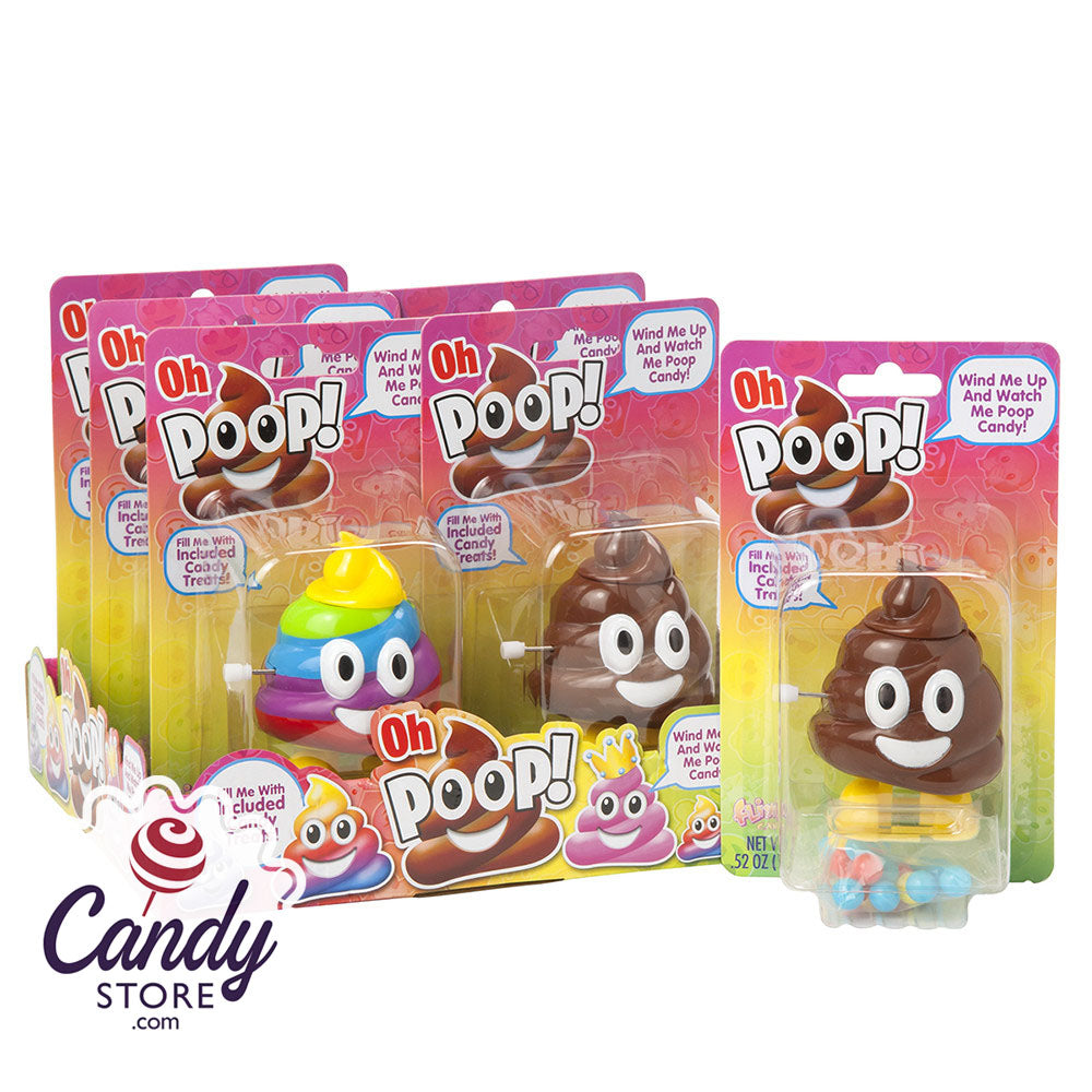 Oh Poop Candy Dispenser 0.52oz - 12ct CandyStore.com