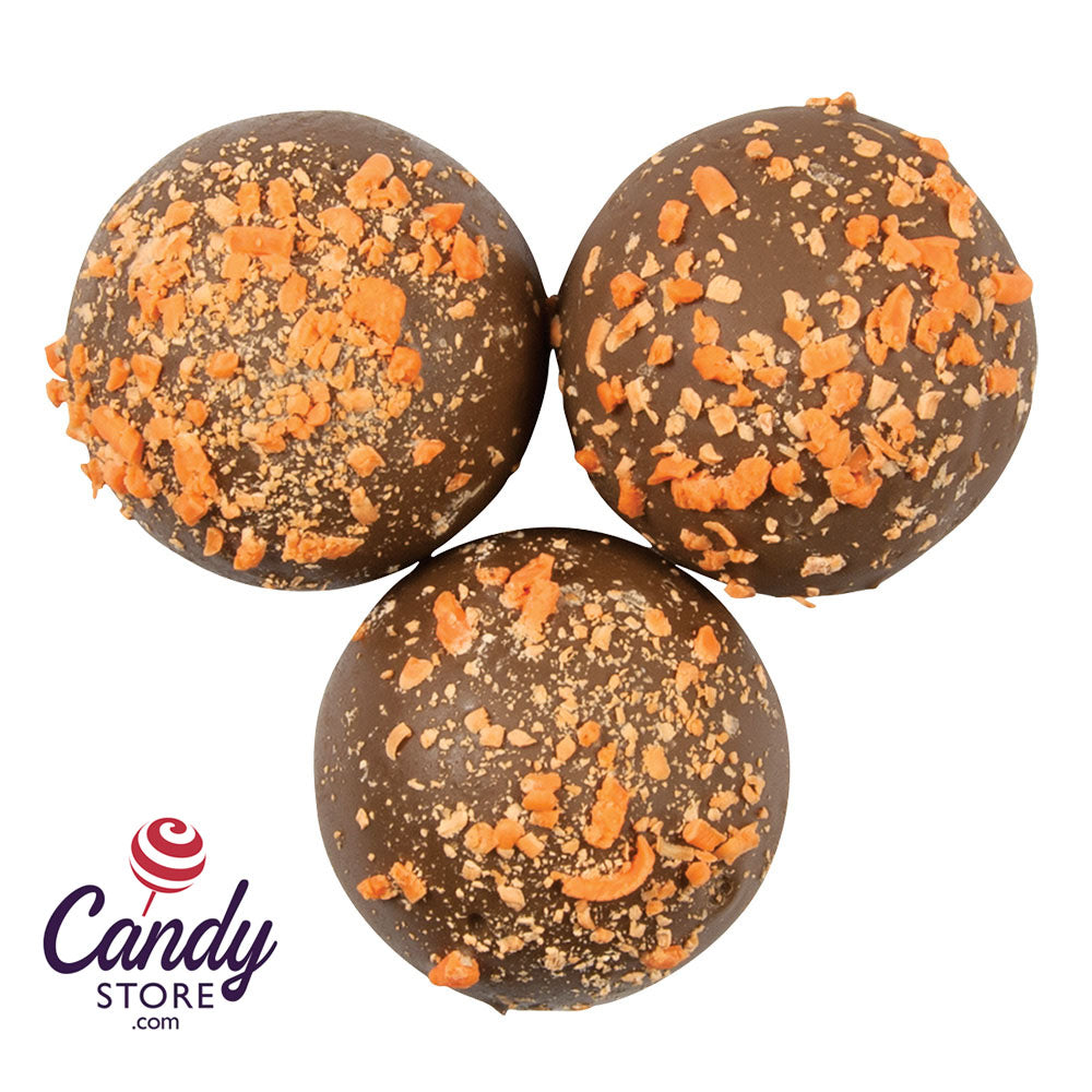 Orange Dessert Truffles Milk Chocolate Birnn - 1.75lb CandyStore.com