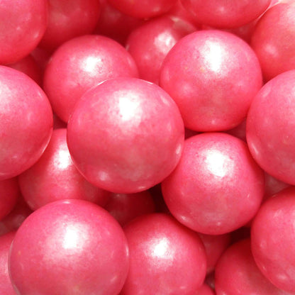 Pearl Pink Color Splash Gumballs - 2lb CandyStore.com