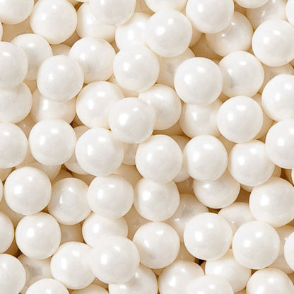 Pearl White Candy Beads - 10lb CandyStore.com