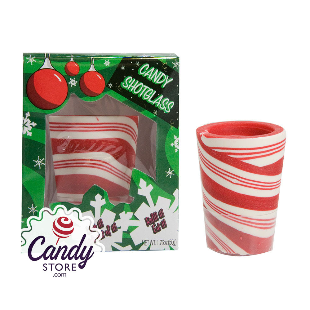 Peppermint Candy Shotglass 1.76oz - 36ct CandyStore.com