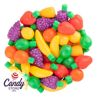 Powder Filled Plastic Fruits 0.2oz - 72ct CandyStore.com