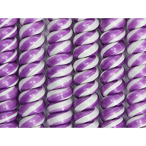 Purple Tremendously Tall Tesla Twist Pops - Grape 12pc Box CandyStore.com