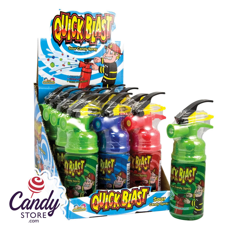 Quick Blast Sour Candy Spray - 12ct CandyStore.com