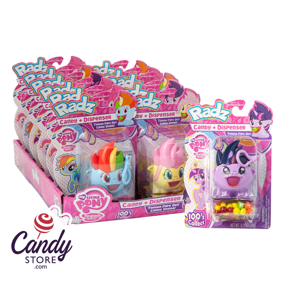 Radz My Little Pony 0.7oz Candy Dispenser - 12ct