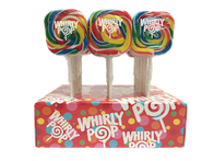 Rainbow Square Whirly Pops - 24ct CandyStore.com