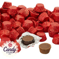 Red Reese's Cups Miniatures - 4.17lb Bulk CandyStore.com