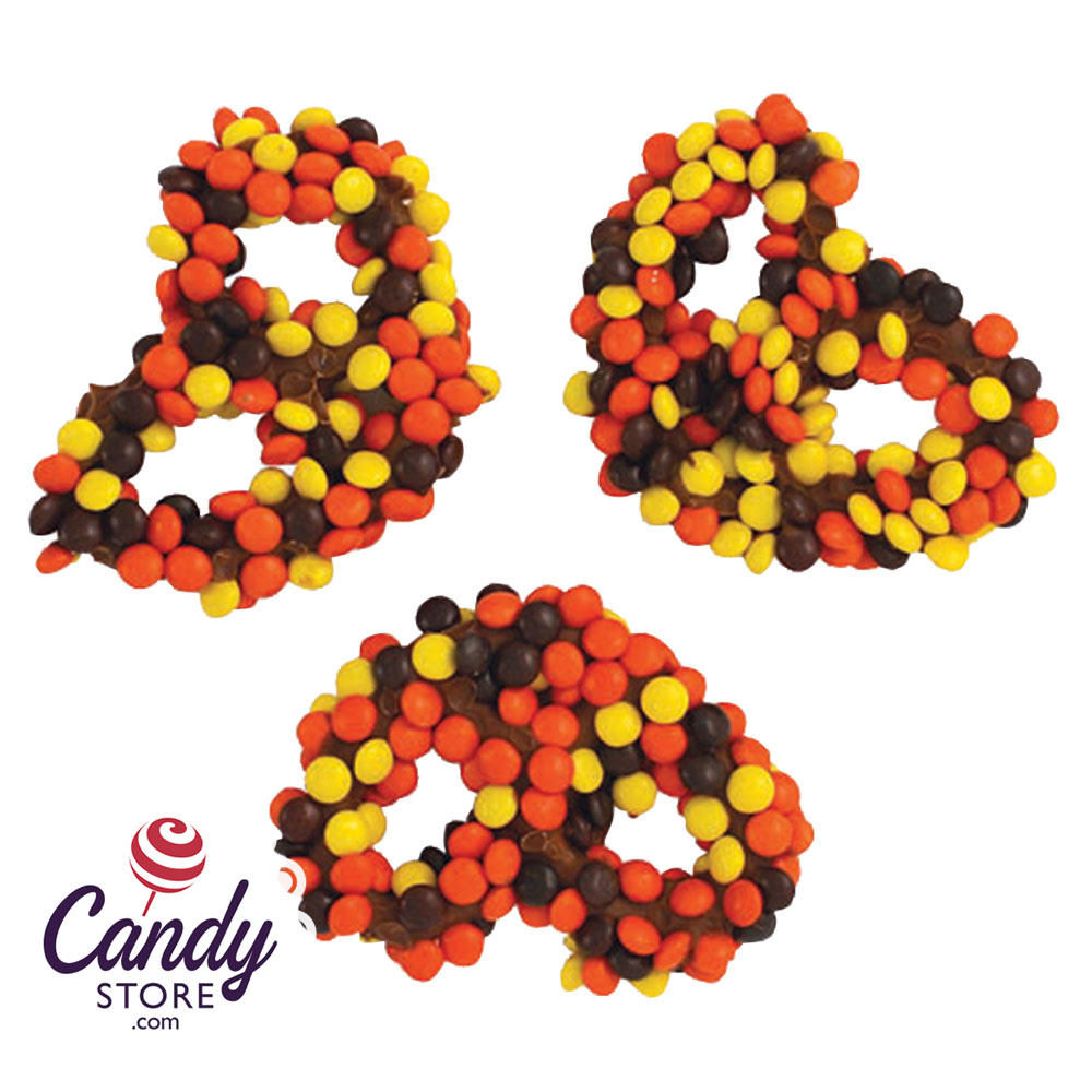 Reeses Pieces Premier Pretzels - 25ct CandyStore.com