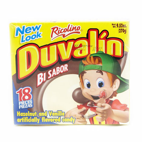 Ricolino Duvalin Hazelnut Vanilla Avellana Vainilla - 18ct CandyStore.com