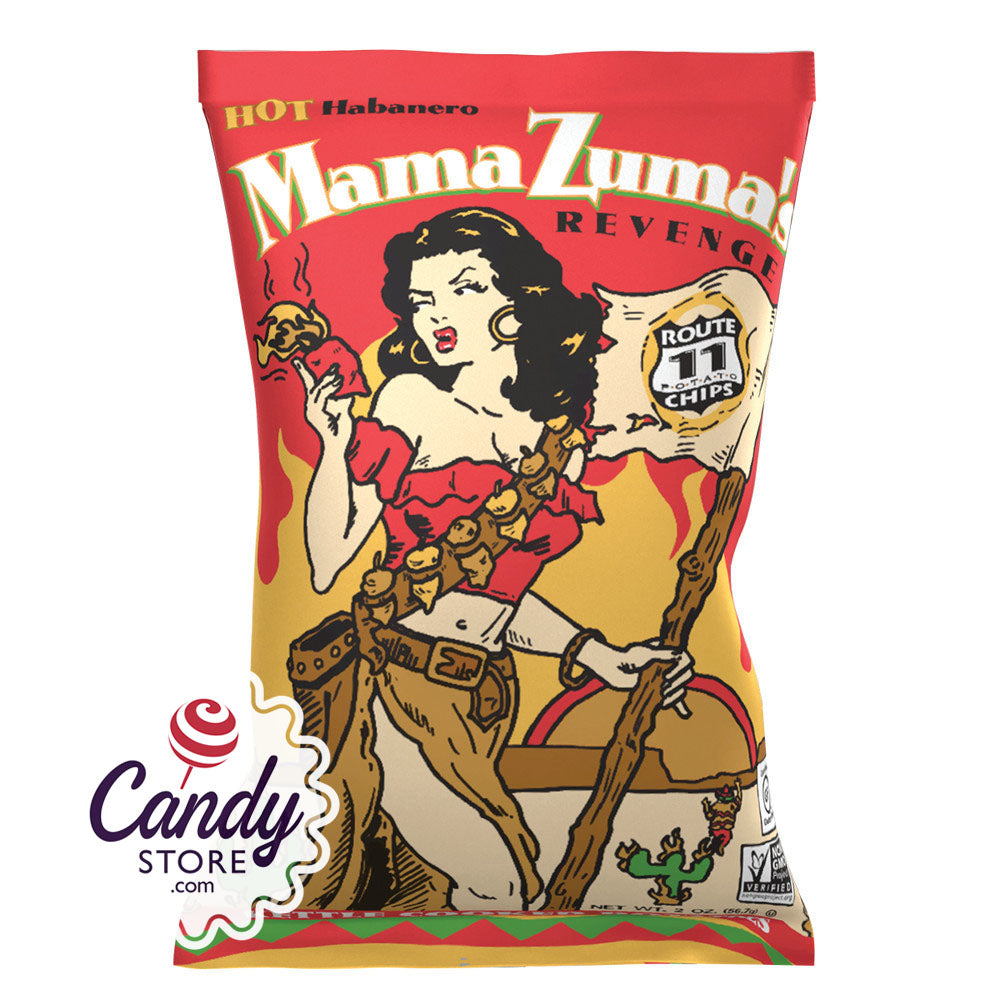 Route 11 Mama Zuma's Revenge Chips 2oz Bags - 30ct CandyStore.com