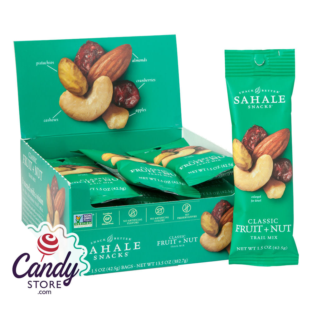 Sahale Fruit And Nut Trail Mix 1.5oz Bag - 9ct CandyStore.com