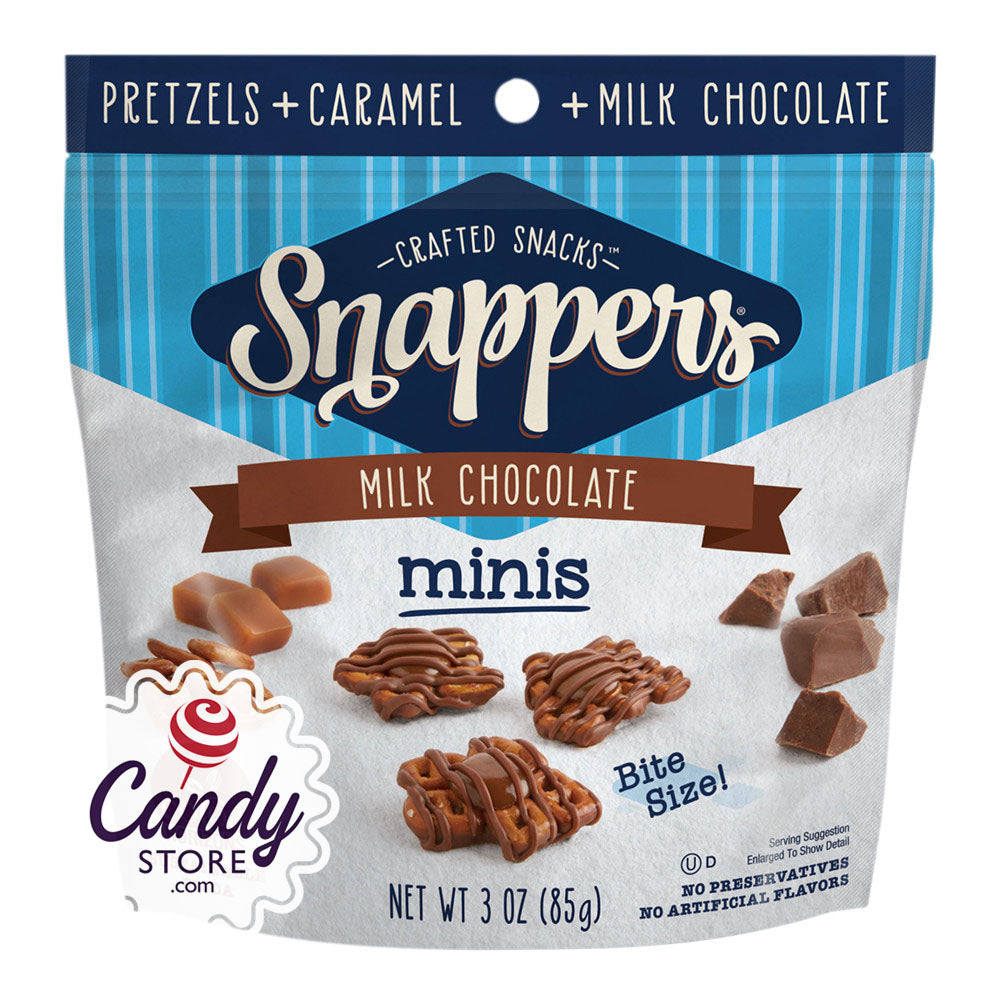 Snappers Milk Chocolate 3oz Minis - 6ct CandyStore.com