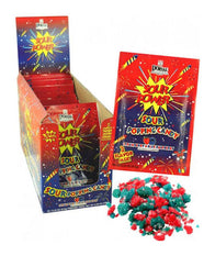 Sour Power Popping Candy Strawberry/Blue Raspberry - 18ct CandyStore.com