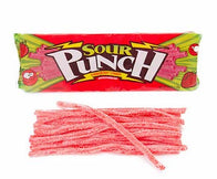 Sour Punch Straws Strawberry King Size - 24ct CandyStore.com