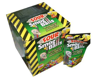 Sour Smog Balls Candy Bags - 12ct CandyStore.com