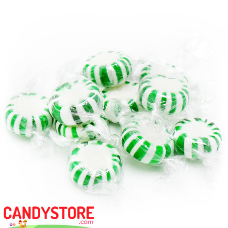 Spearmint Starlight Mints - 5lb CandyStore.com