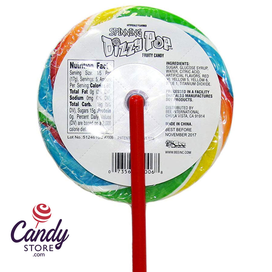 Spinning Dizzy Pops - 12ct CandyStore.com