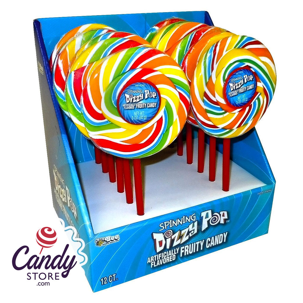 Spinning Dizzy Pops - 12ct CandyStore.com