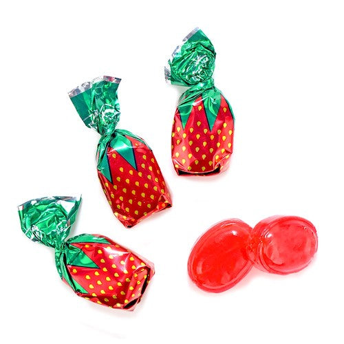 Strawberry Bon Bons - 10lb CandyStore.com