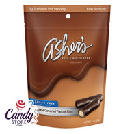 Sugar Free Chocolate Covered Pretzel Bites 3oz Bag Asher's - 12ct CandyStore.com