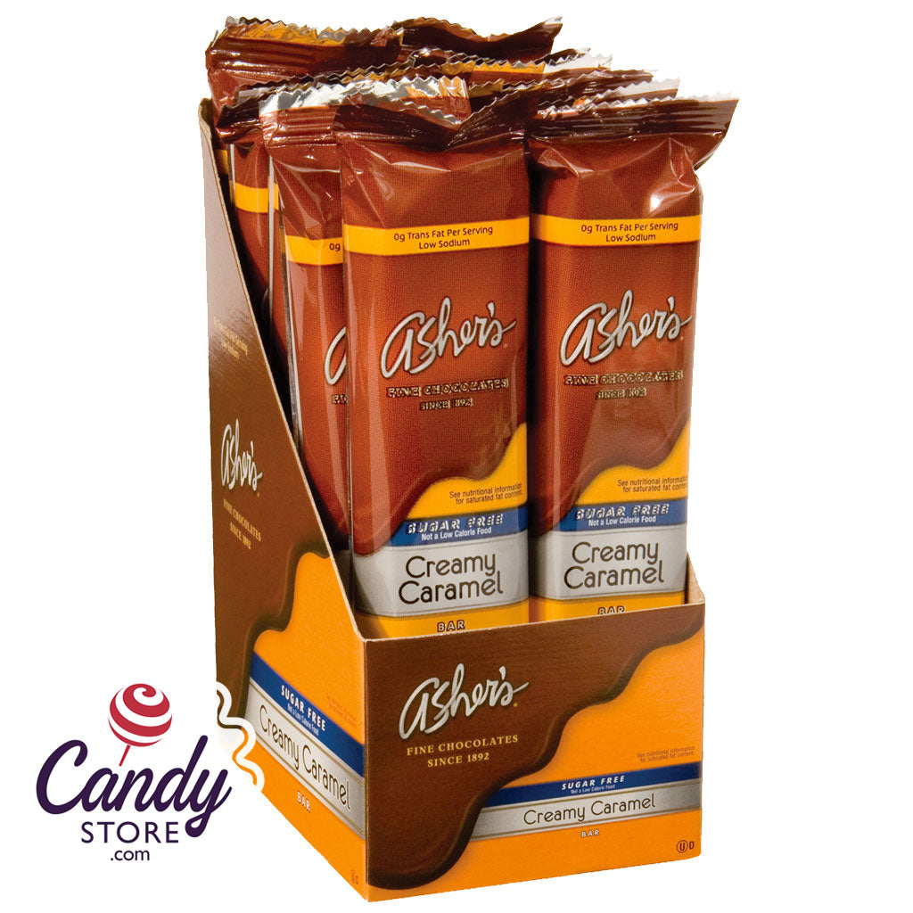 Sugar Free Creamy Caramel Bars - 12ct CandyStore.com